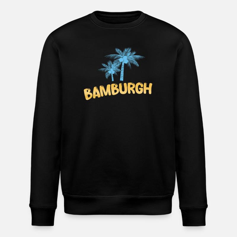 Gift for Bamburgh - Stanley/Stella ROLLER Unisex Organic Sweatshirt - black