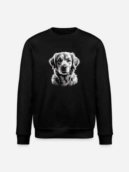 Golden retriever - Sweat bio ROLLER Stanley/Stella Unisexe - noir