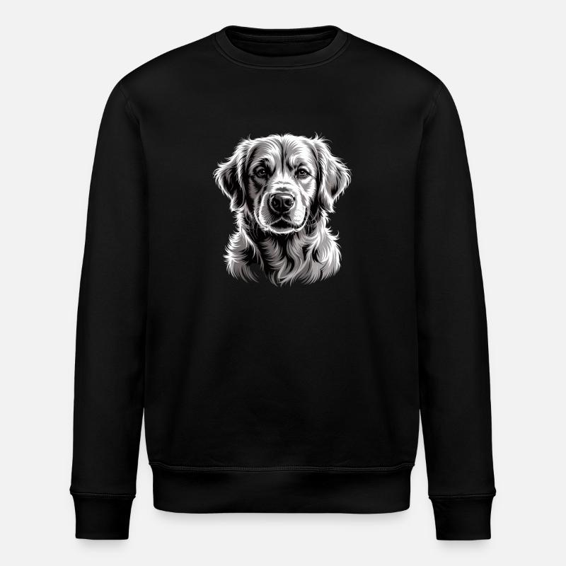 Golden retriever - Sweat bio ROLLER Stanley/Stella Unisexe - noir