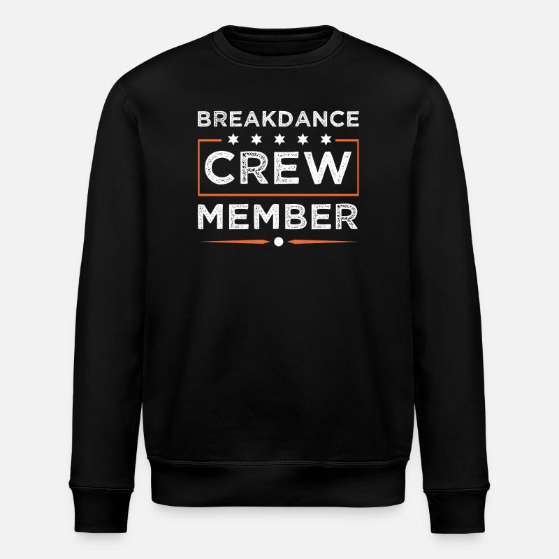 Breakdance Crew - Stanley/Stella ROLLER Unisex Organic Sweatshirt - black