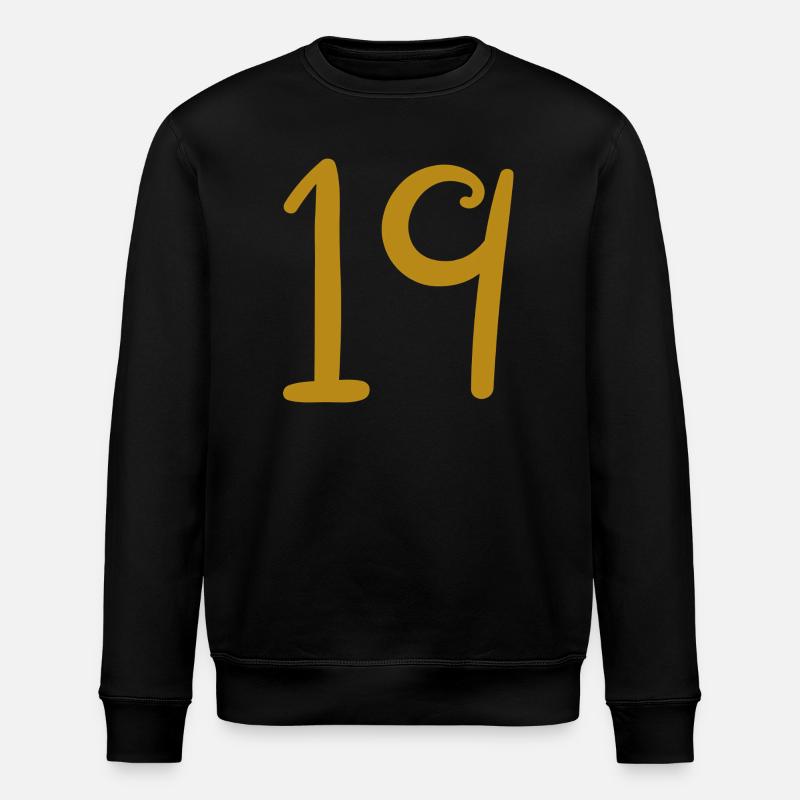19 - Stanley/Stella ROLLER Unisex Organic Sweatshirt - black