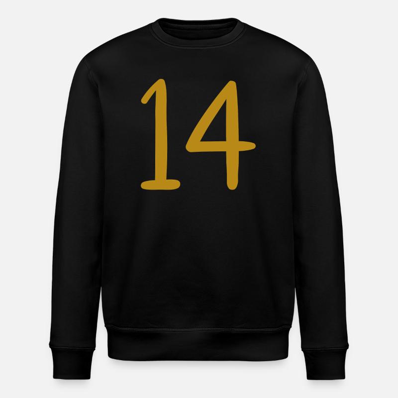 14 - Stanley/Stella ROLLER Unisex Organic Sweatshirt - black