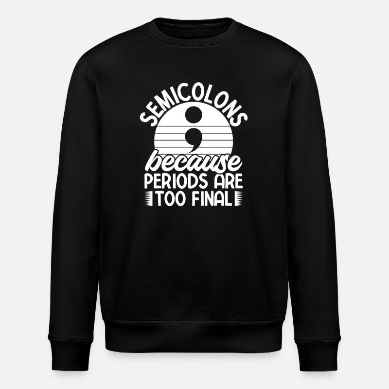 Points au point-virgule Trop Finale Point-virgule - Sweat bio ROLLER Stanley/Stella Unisexe - noir
