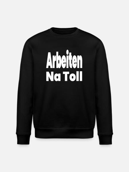 Arbeiten - Stanley/Stella Unisex Bio-Sweatshirt ROLLER - Schwarz