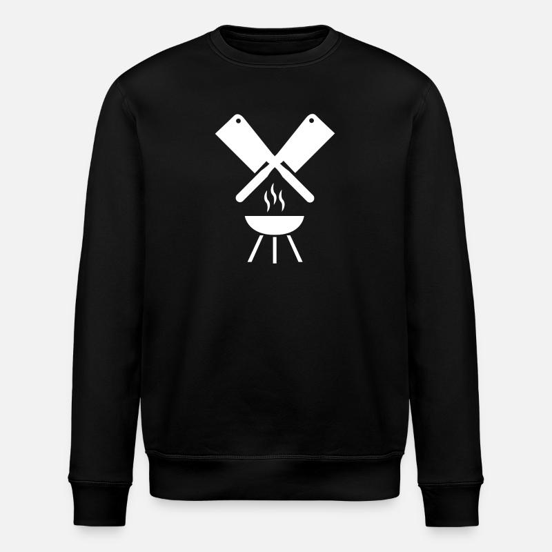 Grill - Stanley/Stella ROLLER Unisex Organic Sweatshirt - black