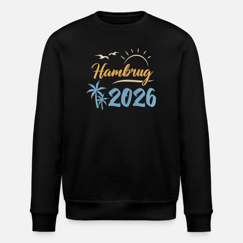 Hambourg 2026 - Sweat bio ROLLER Stanley/Stella Unisexe - noir