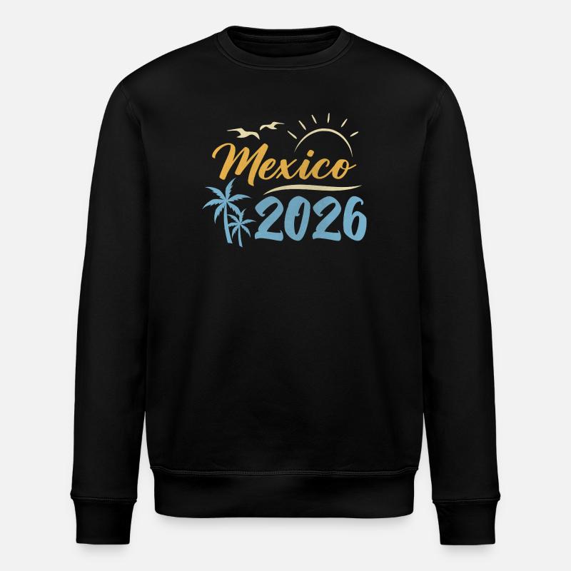 Mexique 2026 - Sweat bio ROLLER Stanley/Stella Unisexe - noir
