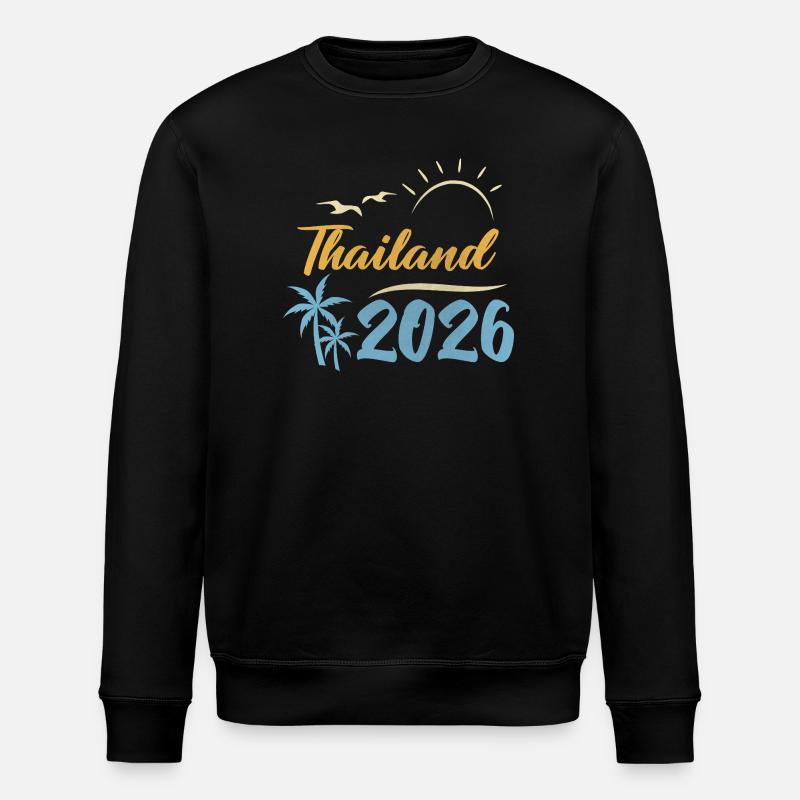 Thailand 2026 - Stanley/Stella Unisex Bio-Sweatshirt ROLLER - Schwarz