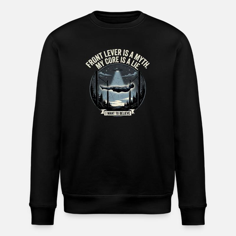 Believe In Calisthenics - Stanley/Stella Unisex Bio-Sweatshirt ROLLER - Schwarz