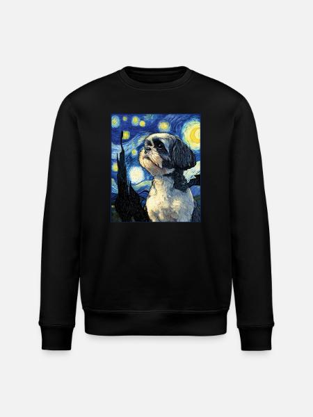 Shih Tzu - Sweat bio ROLLER Stanley/Stella Unisexe - noir