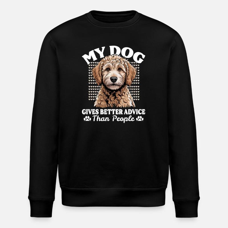 Goldendoodle Dog Breed - Stanley/Stella Unisex Bio-Sweatshirt ROLLER - Schwarz