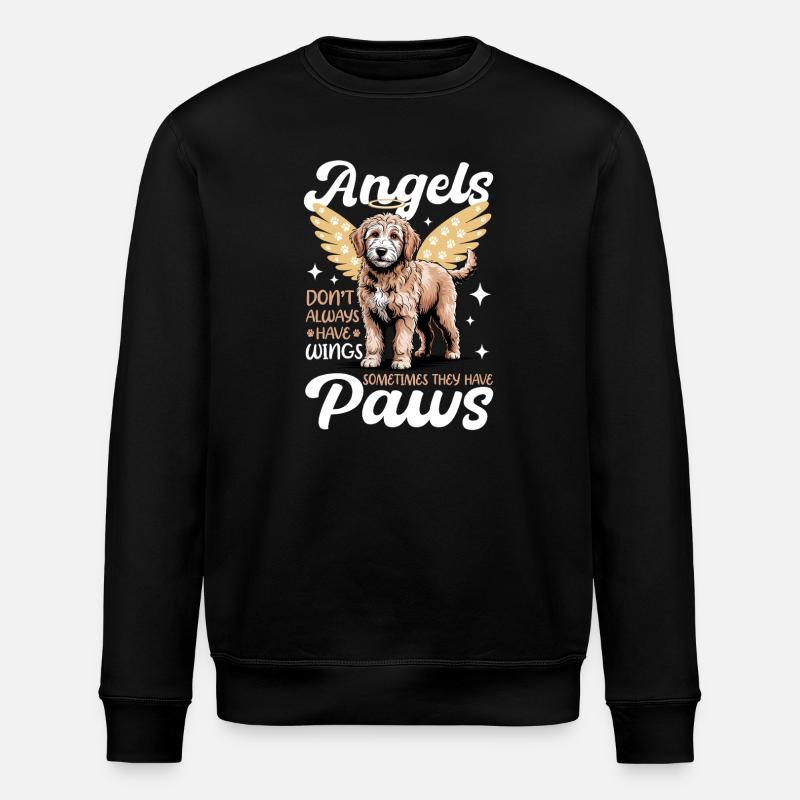 Goldendoodle Dog Breed - Stanley/Stella ROLLER Unisex Organic Sweatshirt - black