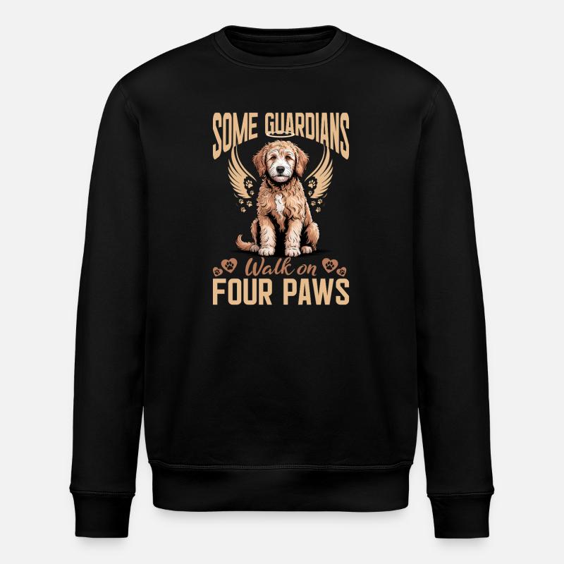 Goldendoodle Dog Breed - Stanley/Stella ROLLER Unisex Organic Sweatshirt - black