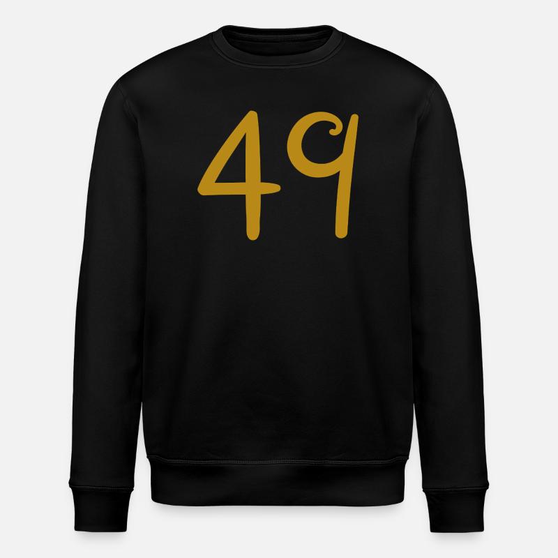 49 - Stanley/Stella ROLLER Unisex Organic Sweatshirt - black