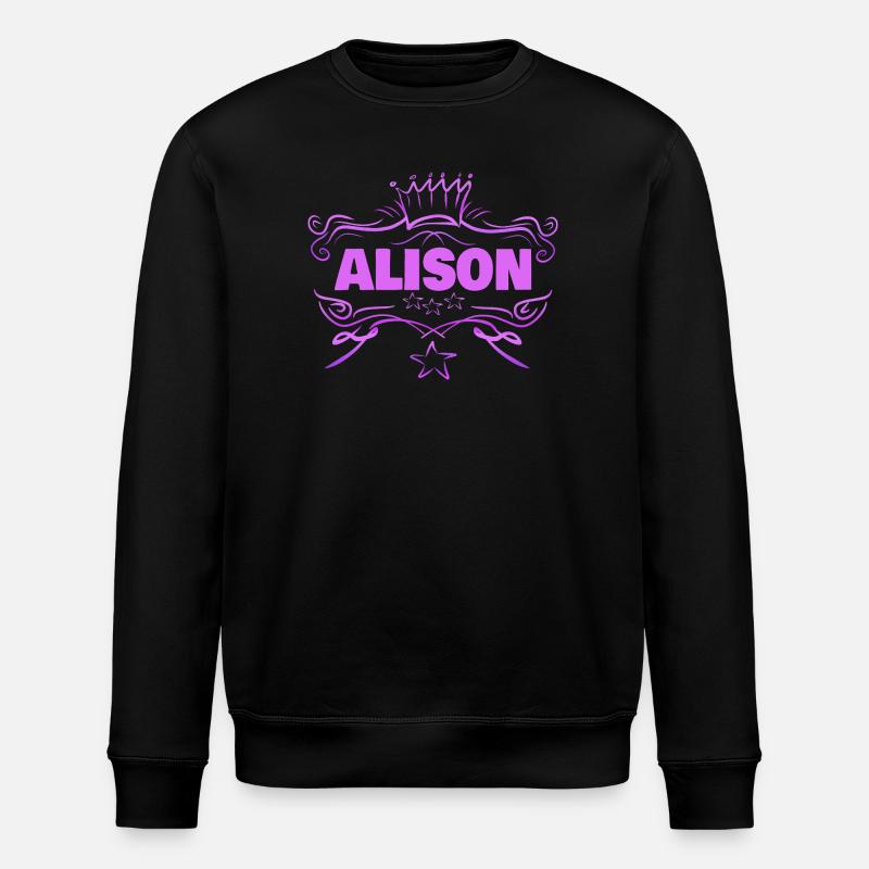 Mme Alison - Sweat bio ROLLER Stanley/Stella Unisexe - noir