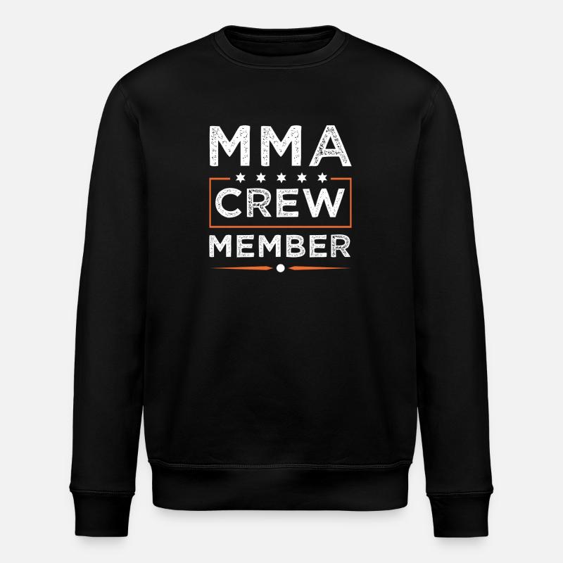 Mma Crew - Stanley/Stella ROLLER Unisex Organic Sweatshirt - black