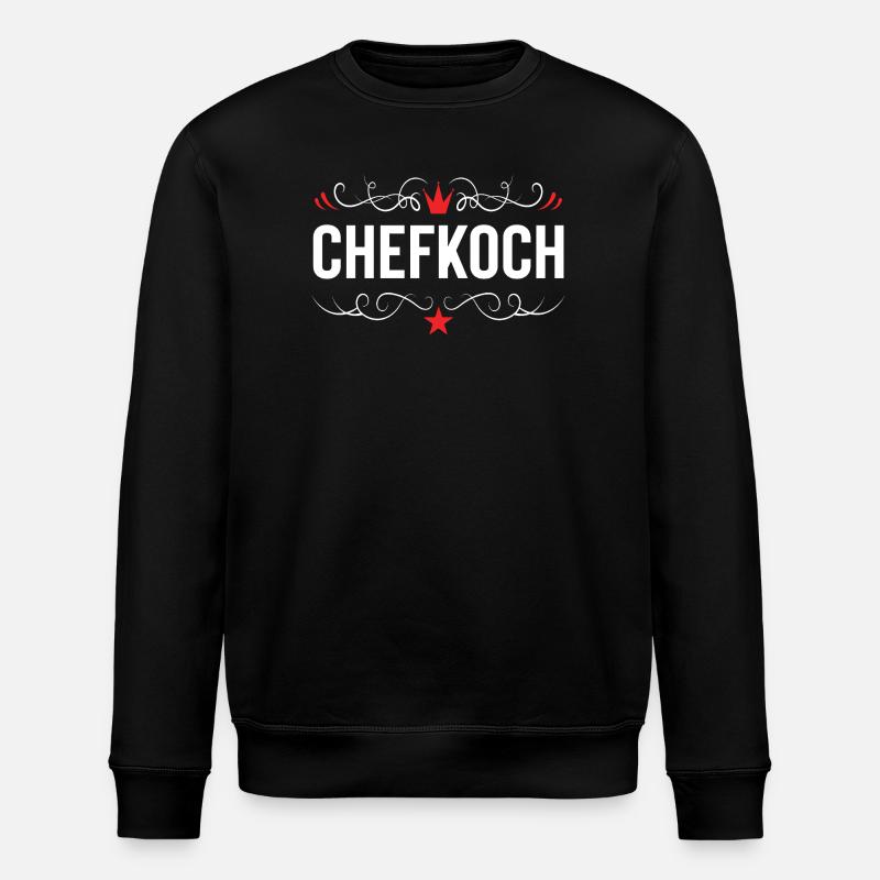 Chefkoch Kochen - Stanley/Stella Unisex Bio-Sweatshirt ROLLER - Schwarz