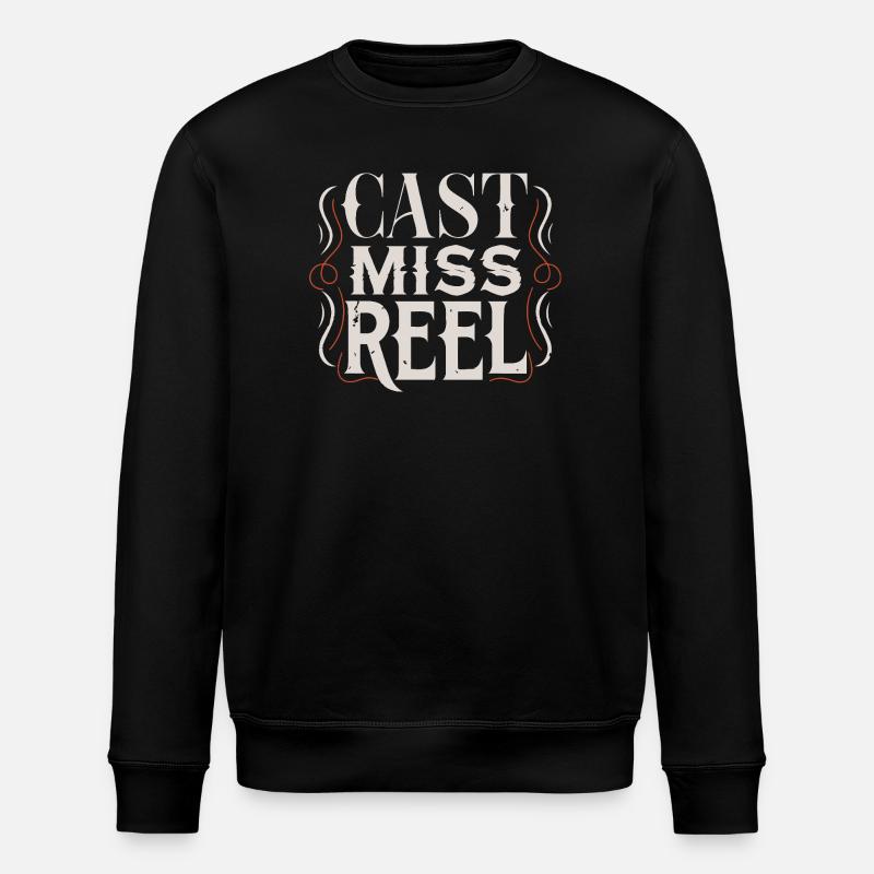 Besetzung Miss Reel - Stanley/Stella Unisex Bio-Sweatshirt ROLLER - Schwarz