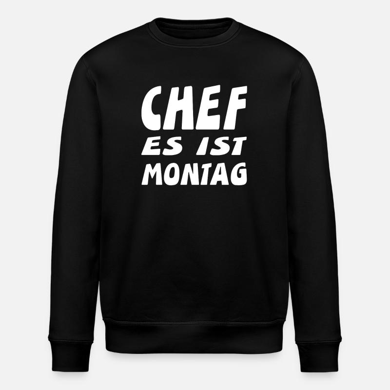 Chef - Stanley/Stella Unisex Bio-Sweatshirt ROLLER - Schwarz