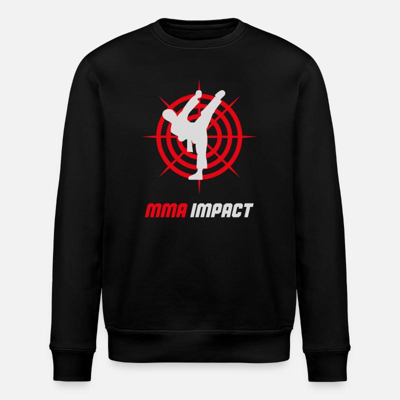 Emblème d’impact de combat MMA - Sweat bio ROLLER Stanley/Stella Unisexe - noir