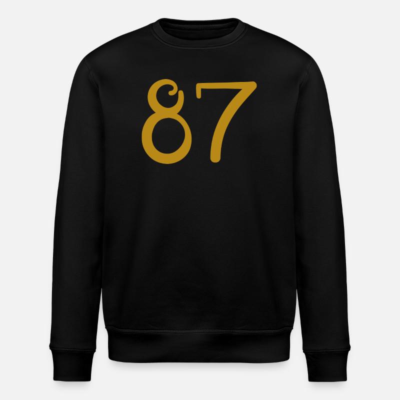 87 - Stanley/Stella Unisex Bio-Sweatshirt ROLLER - Schwarz