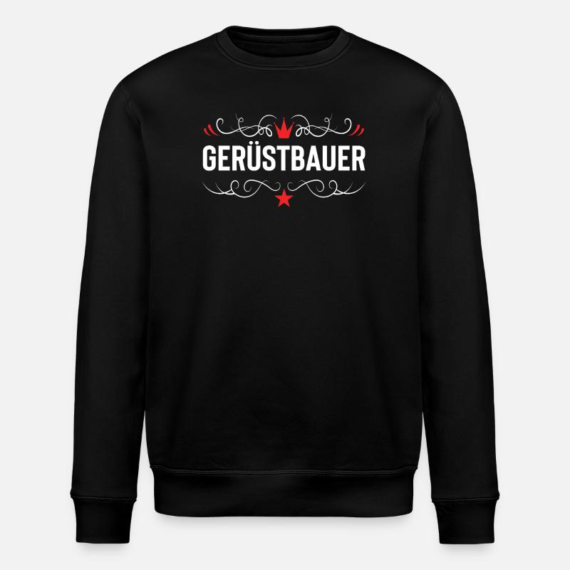 Gerüstbauer Beruf - Stanley/Stella Unisex Bio-Sweatshirt ROLLER - Schwarz