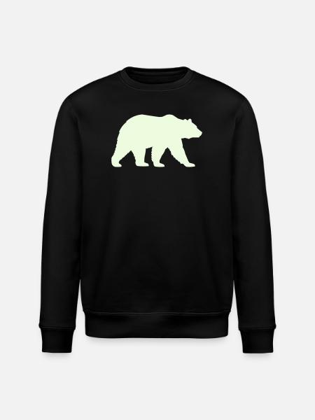 grizzly_baer- - Stanley/Stella ROLLER Unisex Organic Sweatshirt - black