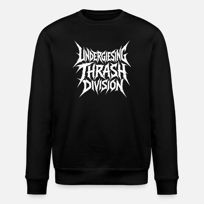 Underground Thrash Division - Stanley/Stella ROLLER Unisex Organic Sweatshirt - black