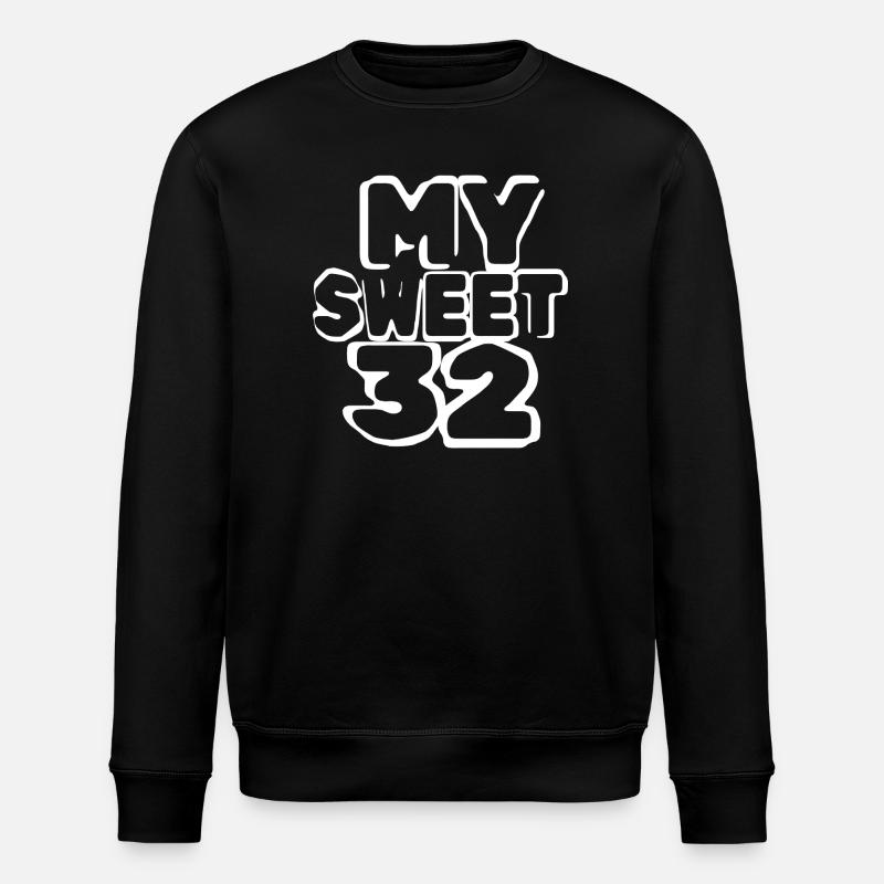 Age 32 - Stanley/Stella ROLLER Unisex Organic Sweatshirt - black