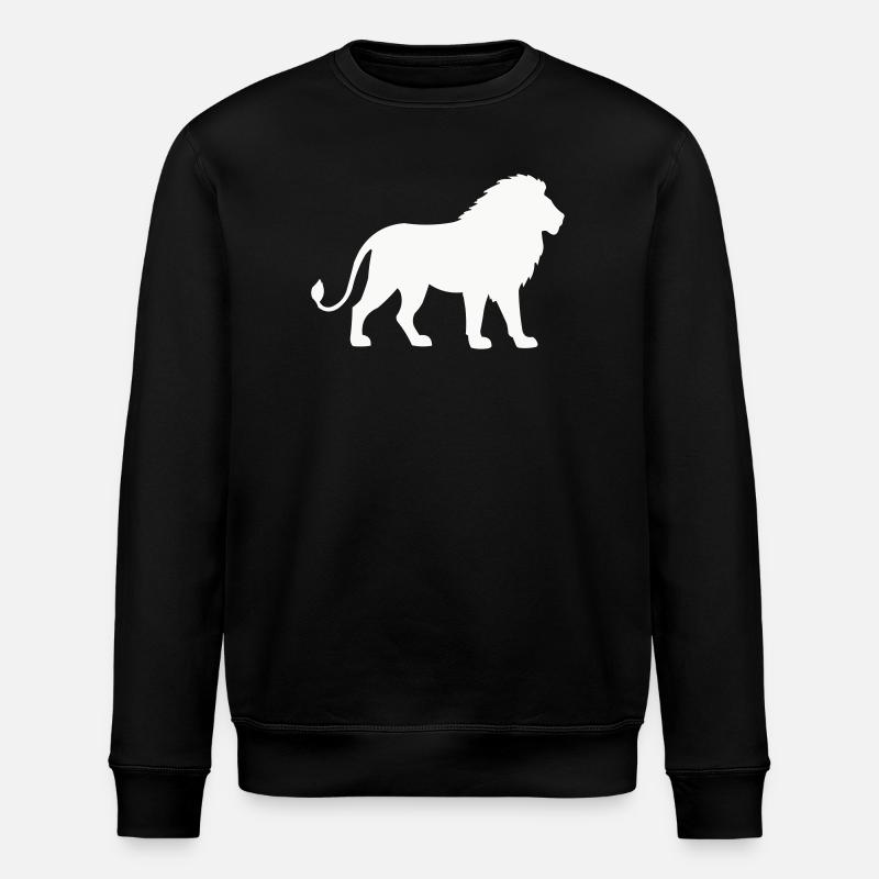 Lion - Sweat bio ROLLER Stanley/Stella Unisexe - noir