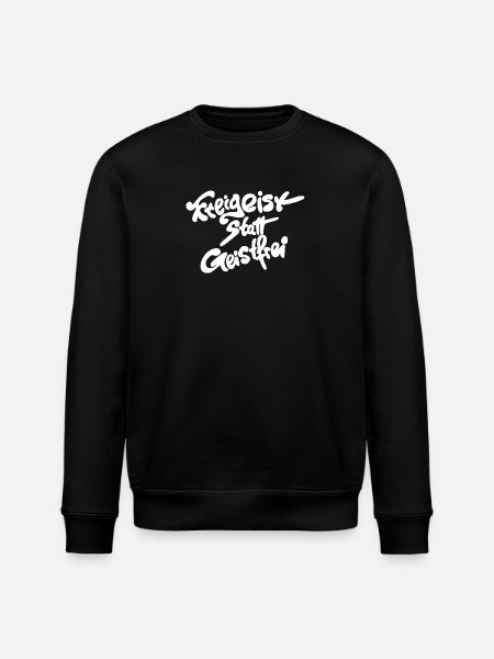 Freigeist statt Geistfrei - Sweat bio ROLLER Stanley/Stella Unisexe - noir
