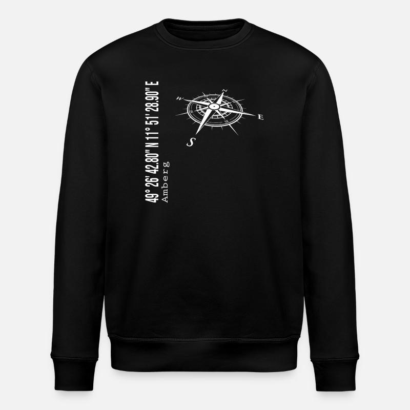 Amberg - Stanley/Stella Unisex Bio-Sweatshirt ROLLER - Schwarz