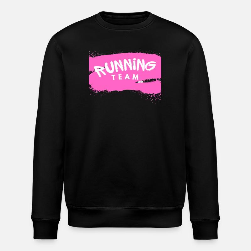 Running Team - Stanley/Stella Unisex Bio-Sweatshirt ROLLER - Schwarz