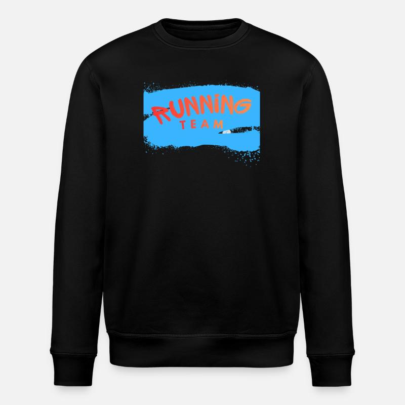 Running Team - Stanley/Stella Unisex Bio-Sweatshirt ROLLER - Schwarz