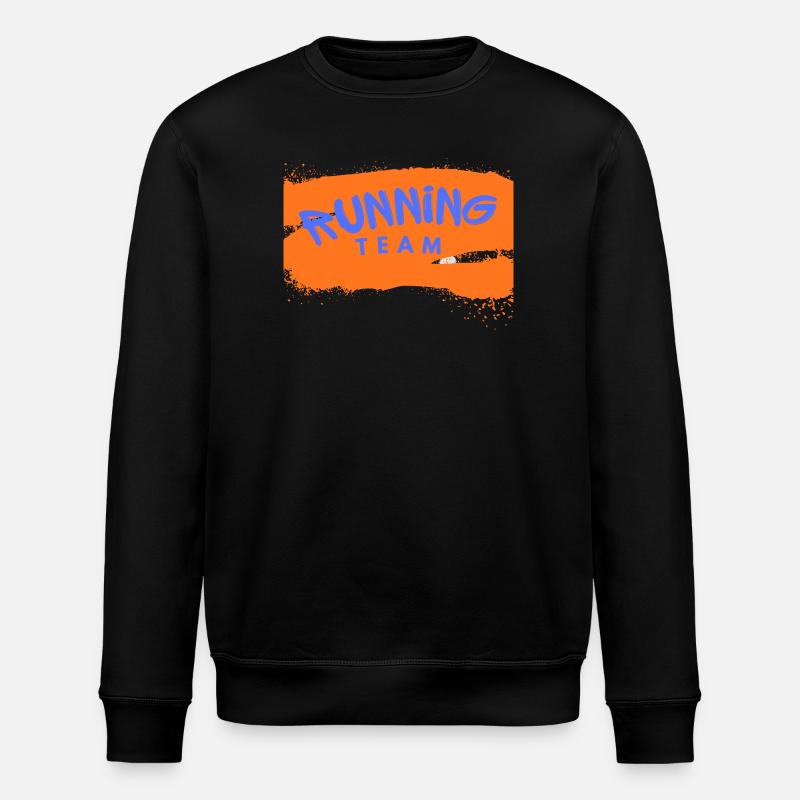 Running Team - Stanley/Stella Unisex Bio-Sweatshirt ROLLER - Schwarz