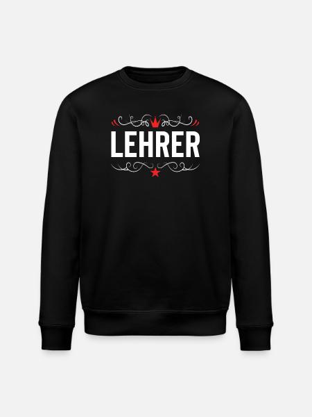 Lehrer Beruf - Stanley/Stella Unisex Bio-Sweatshirt ROLLER - Schwarz