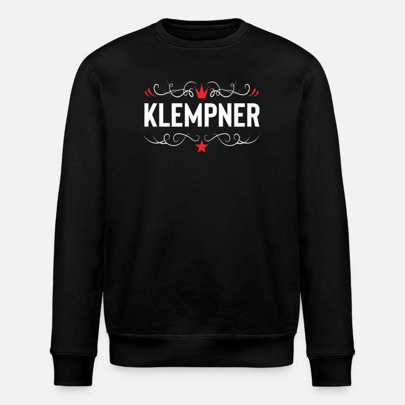 Klempner Beruf - Stanley/Stella Unisex Bio-Sweatshirt ROLLER - Schwarz