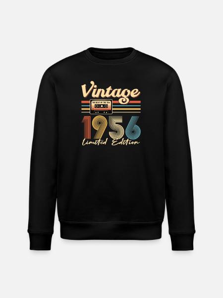70th anniversary - Stanley/Stella ROLLER Unisex Organic Sweatshirt - black