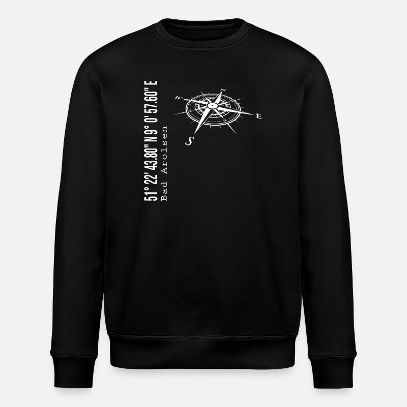 Bad Arolsen - Stanley/Stella Unisex Bio-Sweatshirt ROLLER - Schwarz