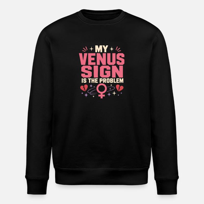 Signe de Vénus Astrologie de Vénus - Sweat bio ROLLER Stanley/Stella Unisexe - noir