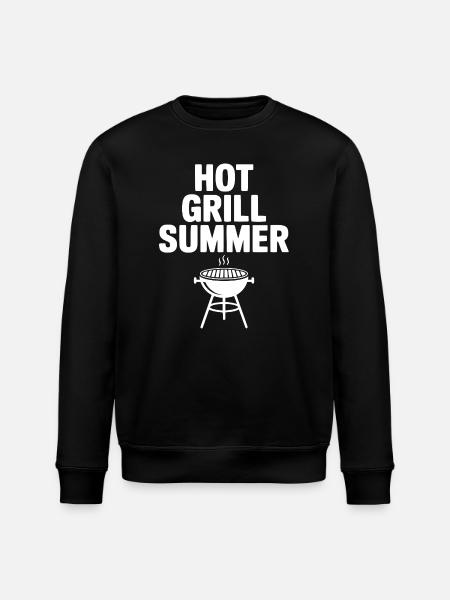 Hot Grill Summer - Stanley/Stella Unisex Bio-Sweatshirt ROLLER - Schwarz