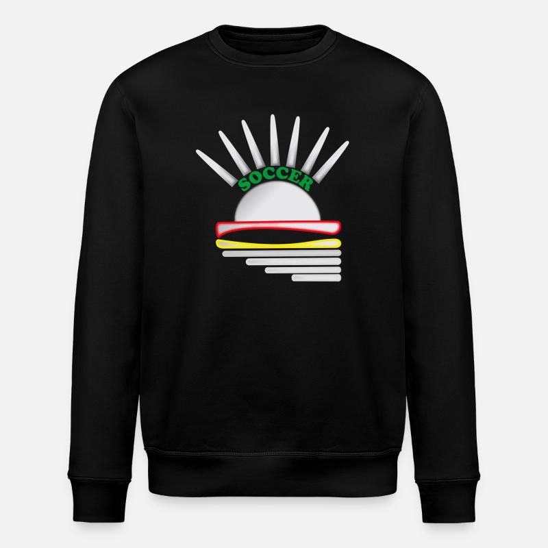 Logo de football - Sweat bio ROLLER Stanley/Stella Unisexe - noir