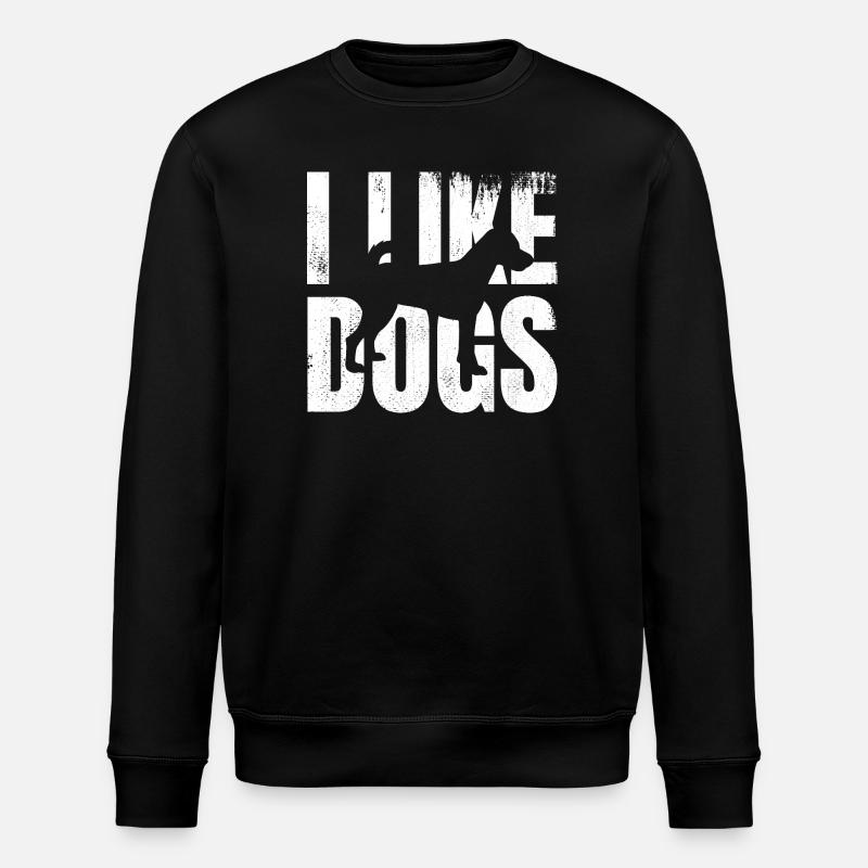 Bugle - Stanley/Stella ROLLER Unisex Organic Sweatshirt - black