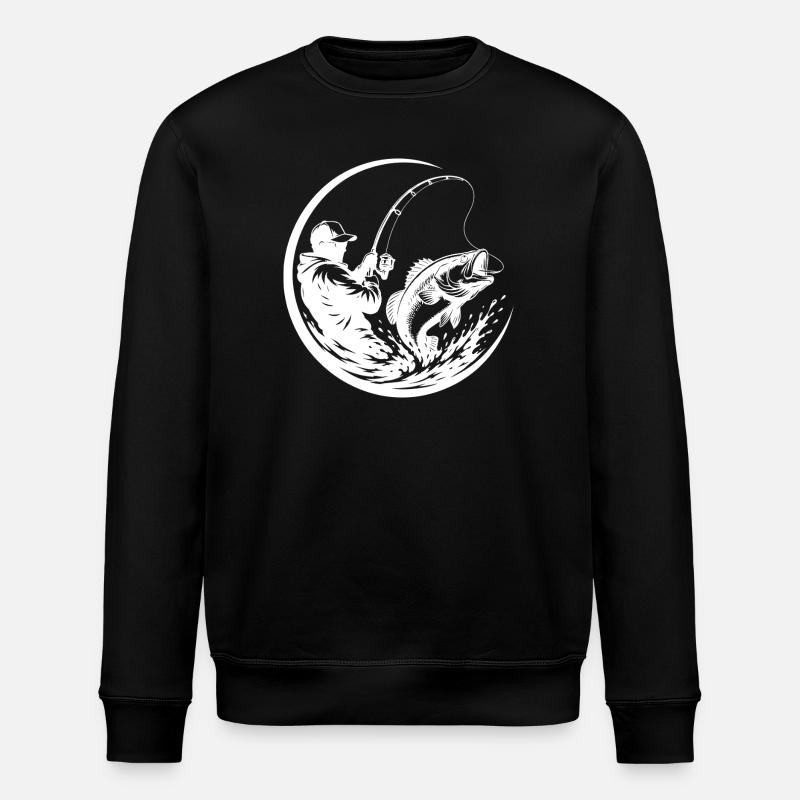 Pêcheur - Sweat bio ROLLER Stanley/Stella Unisexe - noir