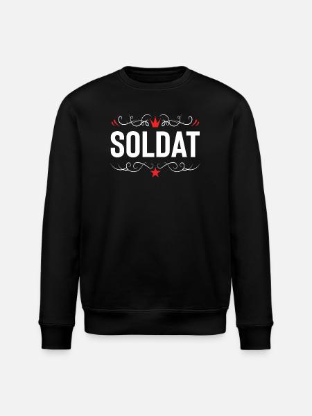 Soldier Profession - Stanley/Stella ROLLER Unisex Organic Sweatshirt - black