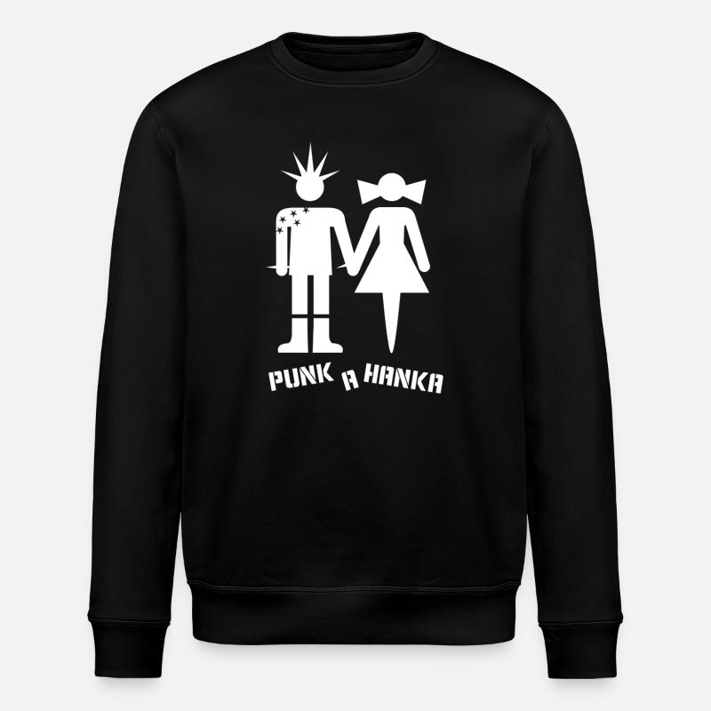 PUNK A HANKA - Stanley/Stella Unisex Bio-Sweatshirt ROLLER - Schwarz