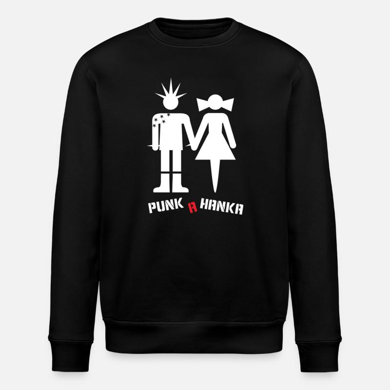 PUNK A HANKA - Stanley/Stella Unisex Bio-Sweatshirt ROLLER - Schwarz