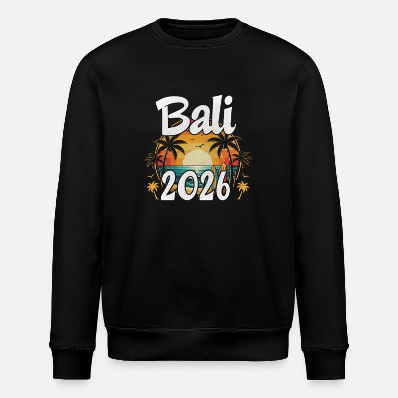 Bali 2026 - Sweat bio ROLLER Stanley/Stella Unisexe - noir