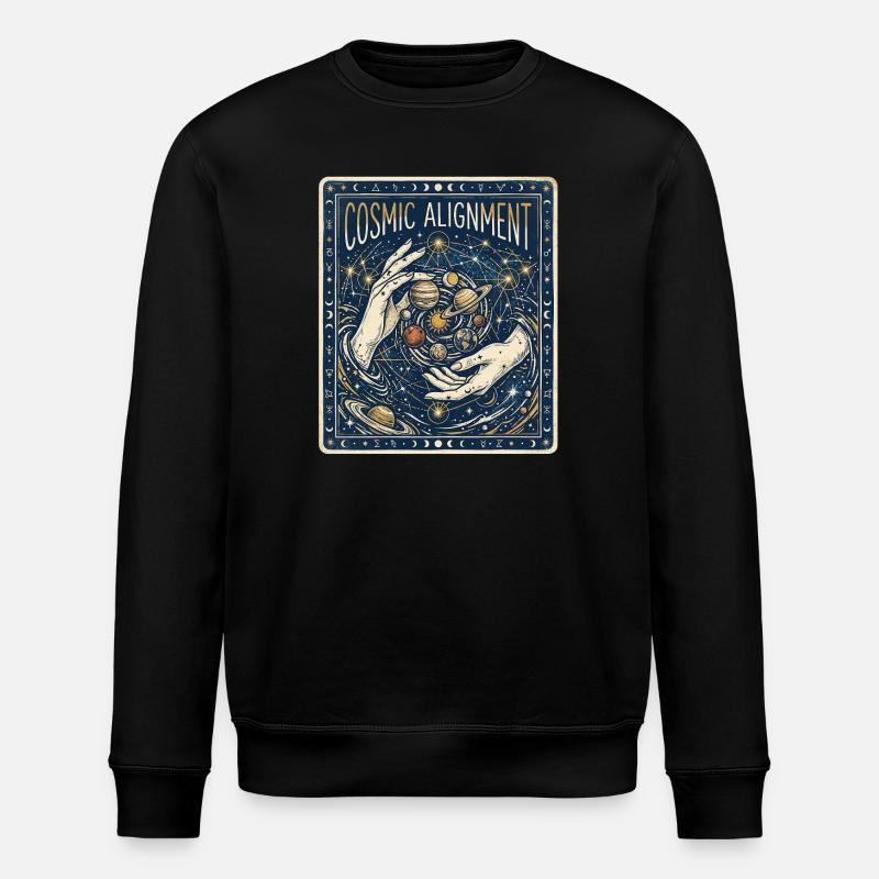 Cosmic Alignment - Stanley/Stella Unisex Bio-Sweatshirt ROLLER - Schwarz