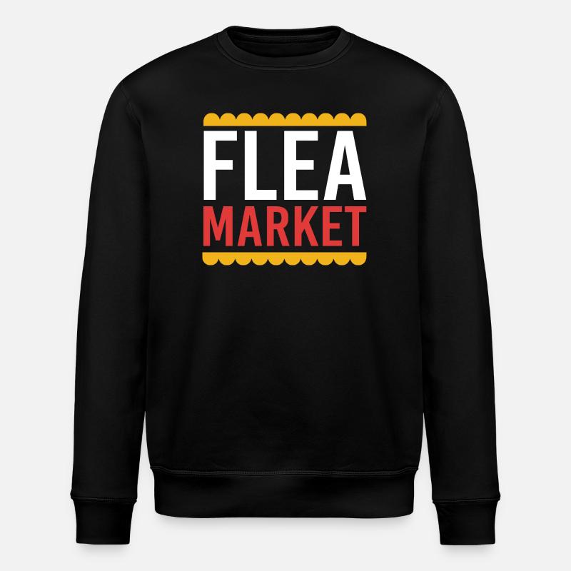 Trödelmarkt Flohmarkt - Stanley/Stella Unisex Bio-Sweatshirt ROLLER - Schwarz